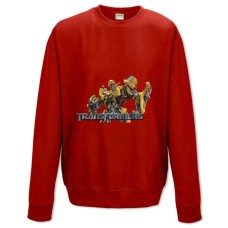Sweatshort with Print Transformers Bumblebee - XS  red