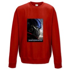 Sweatshort with Print Transformers Theme - XS  red