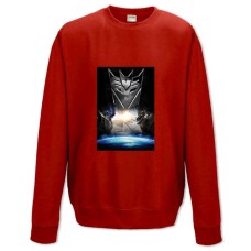 Sweatshort with Print Transformers Print - XS  red