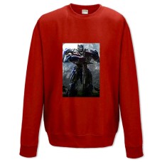 Sweatshort with Print Transformers Optimus Prime - XS  red