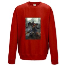 Sweatshort with Print Transformers Hero Optimus Prime - XS  red
