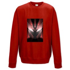 Sweatshort with Print Transformers Metal Sign - XS  red