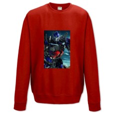 Sweatshort with Print Transformers Optimus Prime Robot Hero - XS  red