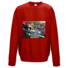 Sweatshort with Print Transformers Art Edition - XS  red