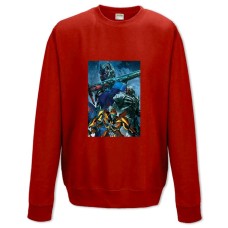 Sweatshort with Print Transformers Main Characters - XS  red