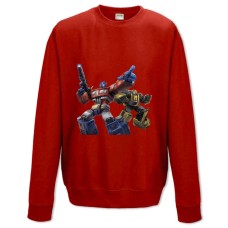 Sweatshort with Print Transformers Robots - XS  red