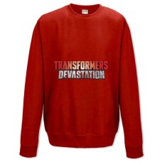 Sweatshort with Print Transformers Main Logo - XS  red