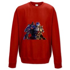 Sweatshort with Print Transformers Print With Optimus Prime Hero - XS  red