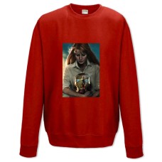 Свитшот с принтом Марвел Пеппер Поттс - XS красный