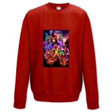 Свитшот с принтом Марвел Мстители - XS красный