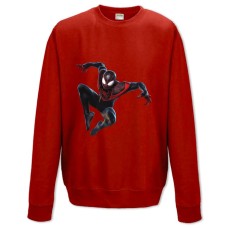 Свитшот с принтом Марвел Человек Паук Принт - XS красный