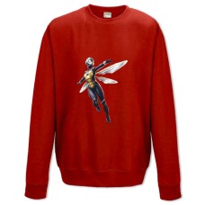 Свитшот с принтом Марвел Оса - XS красный