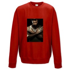 Sweatshort with Print X-Men Wolverine Hero - XS  red