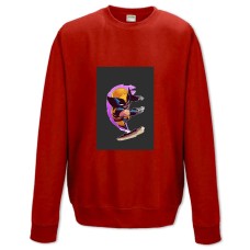 Sweatshort with Print X-Men Wolverine Cute Art - XS  red