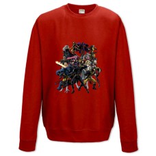 Sweatshort with Print X-Men Universe - XS  red