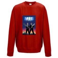 Світшот з принтом Люди В Чорному Принт - XS червоний