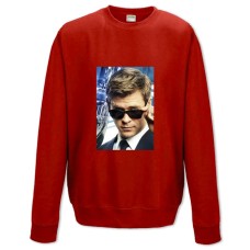 Світшот з принтом Люди В Чорному Кріс Хемсворт - XS червоний