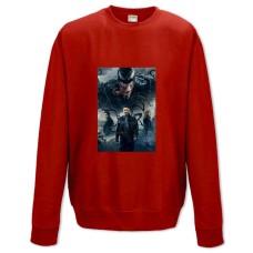 Sweatshort with Print Venom Heroes - XS  red