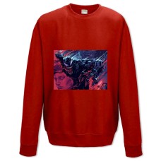 Sweatshort with Print Venom Art Version - XS  red