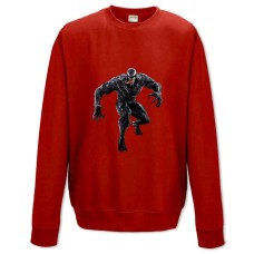 Sweatshort with Print Venom Hero Monster Print - XS  red