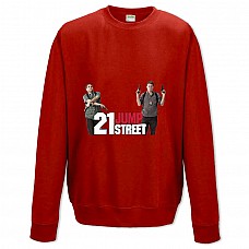 Sweatshort with Print 21 Jump Street Logo Heroes - XS  red