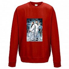 Sweatshort with Print 23 Jump Street Main Heroes - XS  red