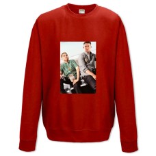 Sweatshort with Print 25 Jump Street Main Heroes Print - XS  red