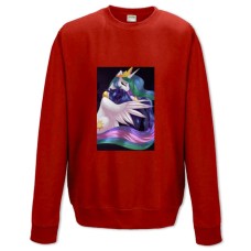 Світшот з принтом Моя Маленька Поні Принцеси - XS червоний