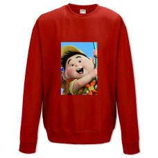 Sweatshort with Print Up Russell Face - XS  red