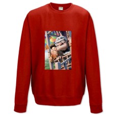 Sweatshort with Print Up Carl Fredricksen With Russell - XS  red