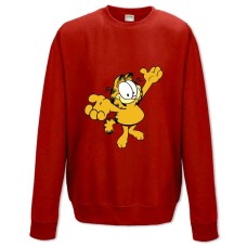 Sweatshort with Print Cat Garfield - XS  red
