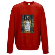 Sweatshort with Print The End Of The F *** Ing World Alyssa - XS  red