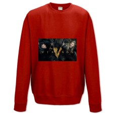 Sweatshort with Print Vikings Logo Heroes - XS  red