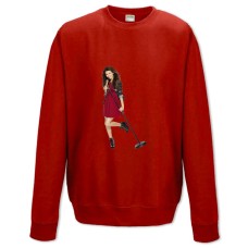 Sweatshort with Print Victorious Tori Vega Hero - XS  red