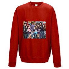 Sweatshort with Print Victorious Main Heroes - XS  red