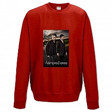 Sweatshort with Print The Vampire Diaries Salvatore Brothers - XS  red