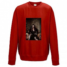 Sweatshort with Print The Vampire Diaries Elena - XS  red