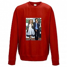 Sweatshort with Print The Carrie Diaries Heroes - XS  red