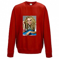 Sweatshort with Print The Carrie Diaries Carrie Bradshaw Print - XS  red