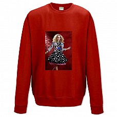 Sweatshort with Print The Carrie Diaries Carrie Bradshaw Hero Print - XS  red