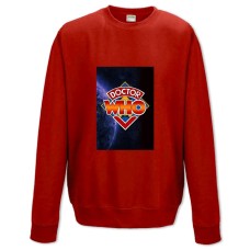 Sweatshort with Print Doctor Who Big Logo - XS  red