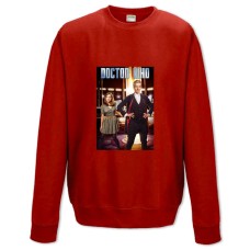 Sweatshort with Print Doctor Who Print - XS  red