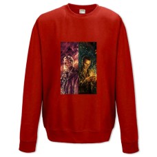 Sweatshort with Print Doctor Who Art Edition - XS  red