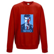 Sweatshort with Print Doctor Who Art - XS  red