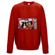 Sweatshort with Print Friends Frame Heroes - XS  red