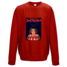Sweatshort with Print Chilling Adventures Of Sabrina Theme - XS  red