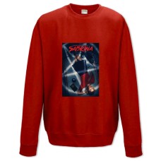 Sweatshort with Print Chilling Adventures Of Sabrina Hero Print - XS  red