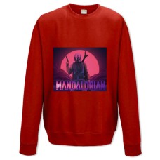 Sweatshort with Print The Mandalorian Modern Print - XS  red