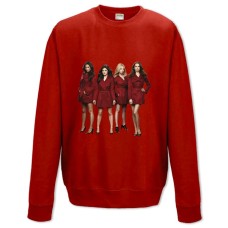 Світшот з принтом Милі Брехунки Герої - XS червоний