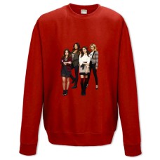 Світшот з принтом Милі Брехунки Герої Принт - XS червоний